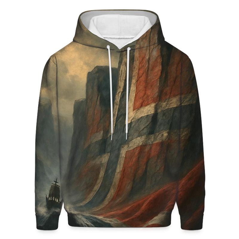 Nordic Storm Banner pullover hoodies