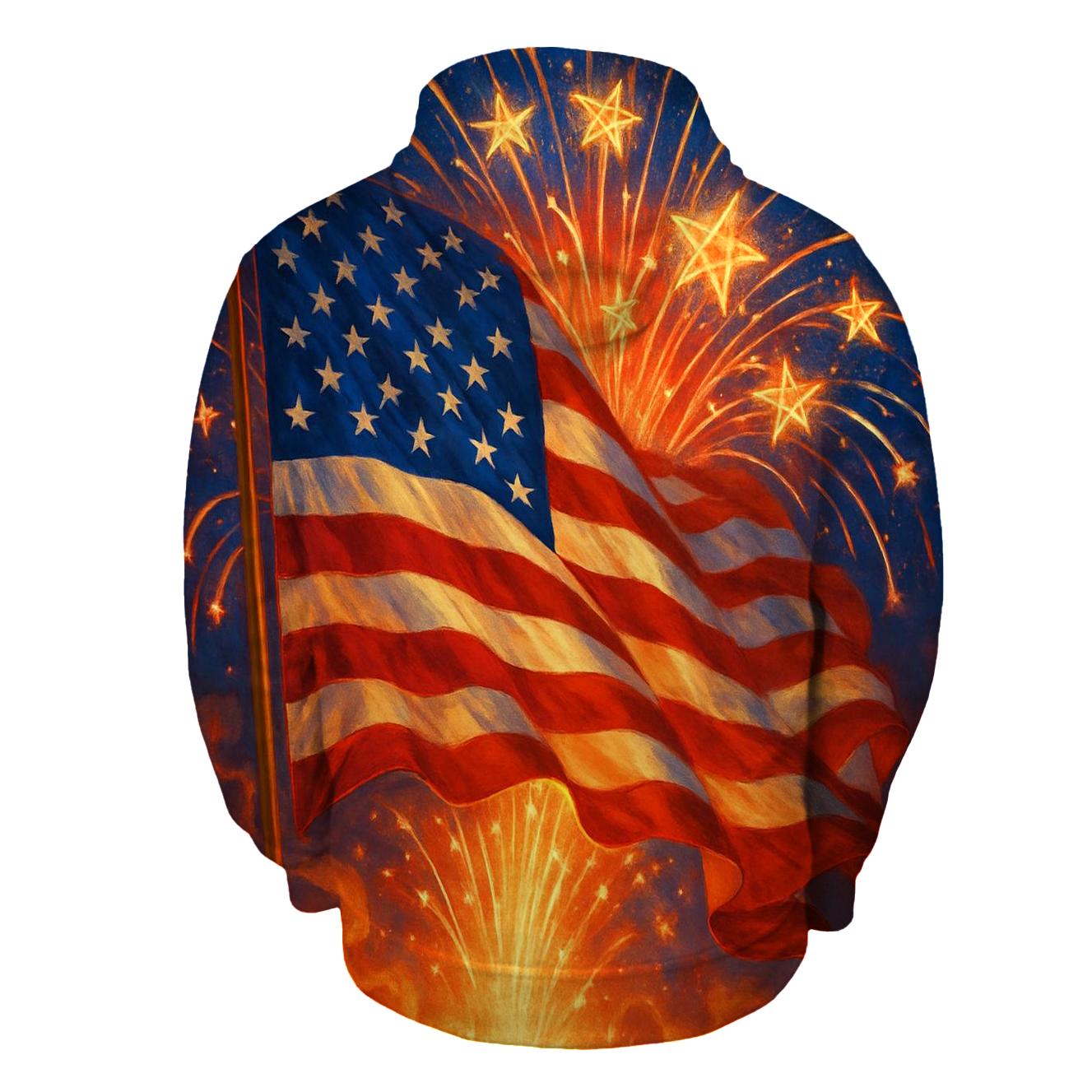 Firework Halo Standard pullover hoodies