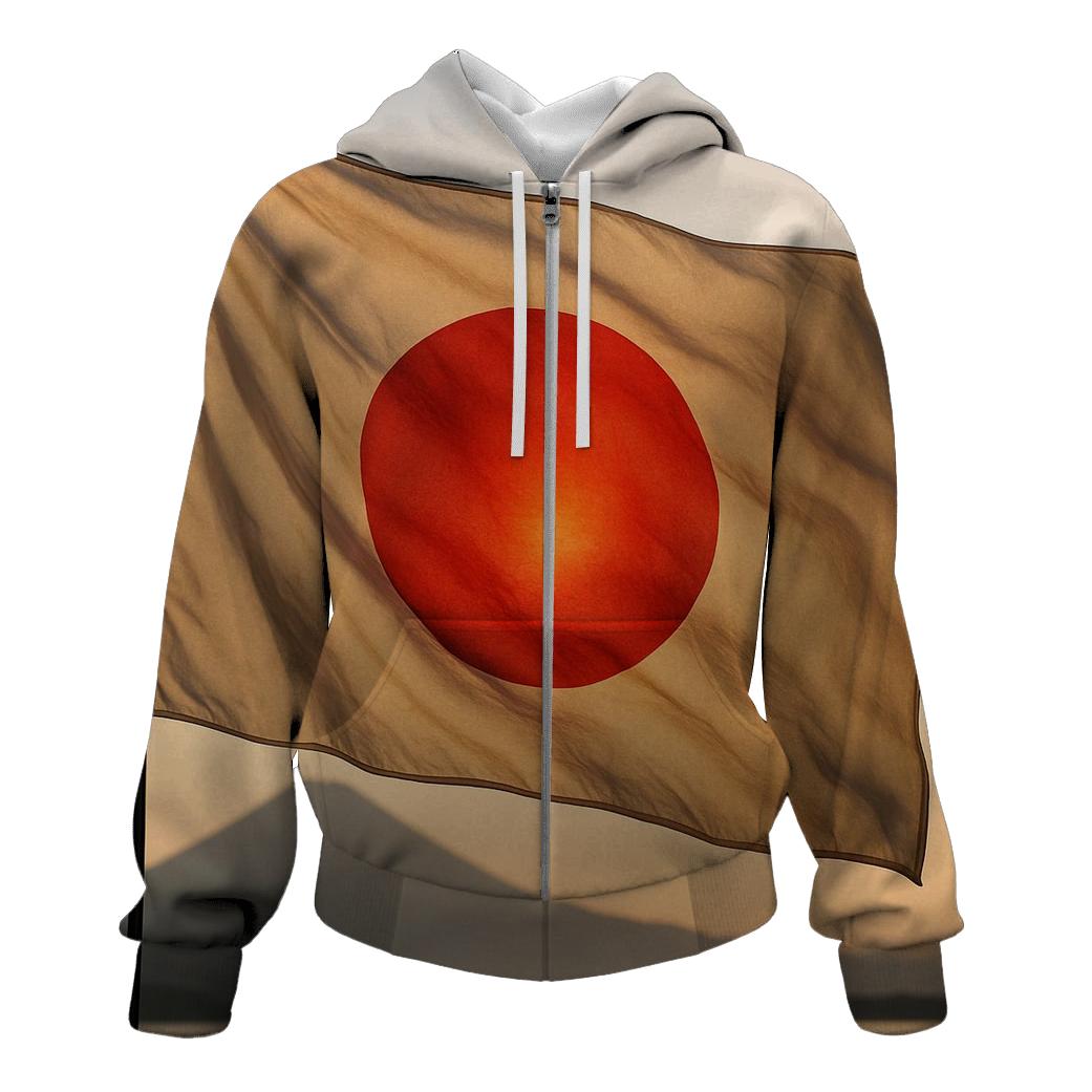 Rising Sun Fabric Wave heavyweight hoodies