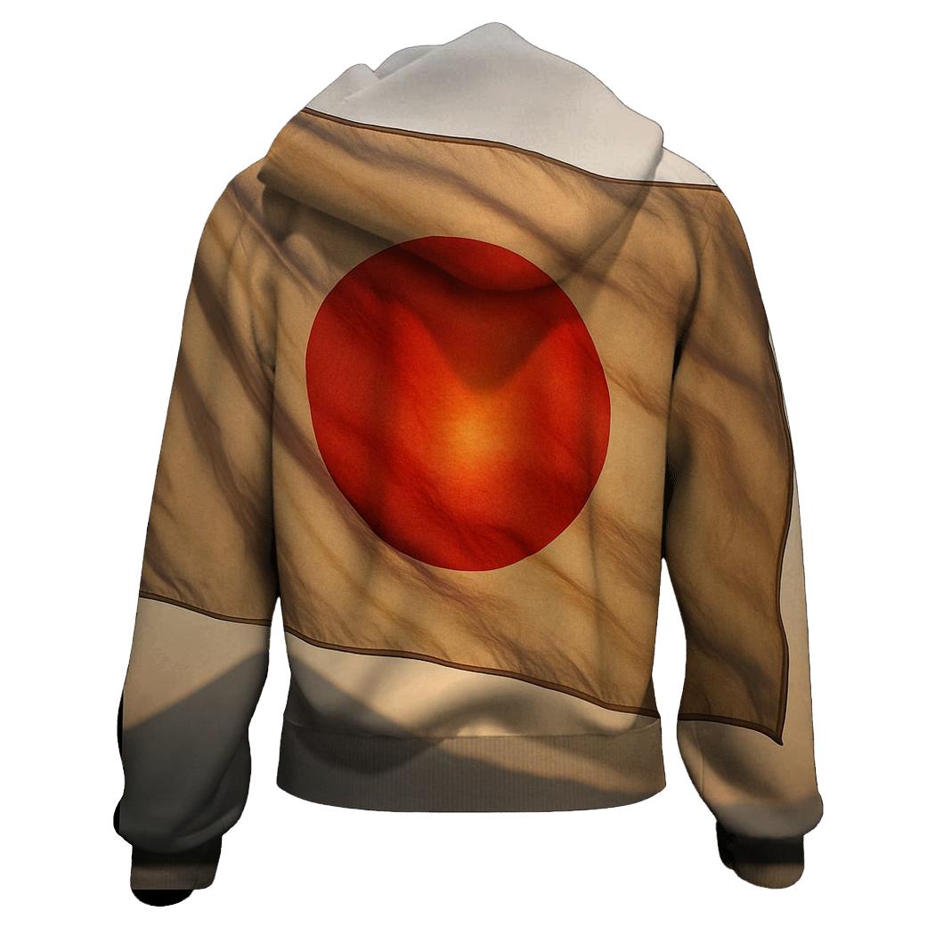 Rising Sun Fabric Wave heavyweight hoodies