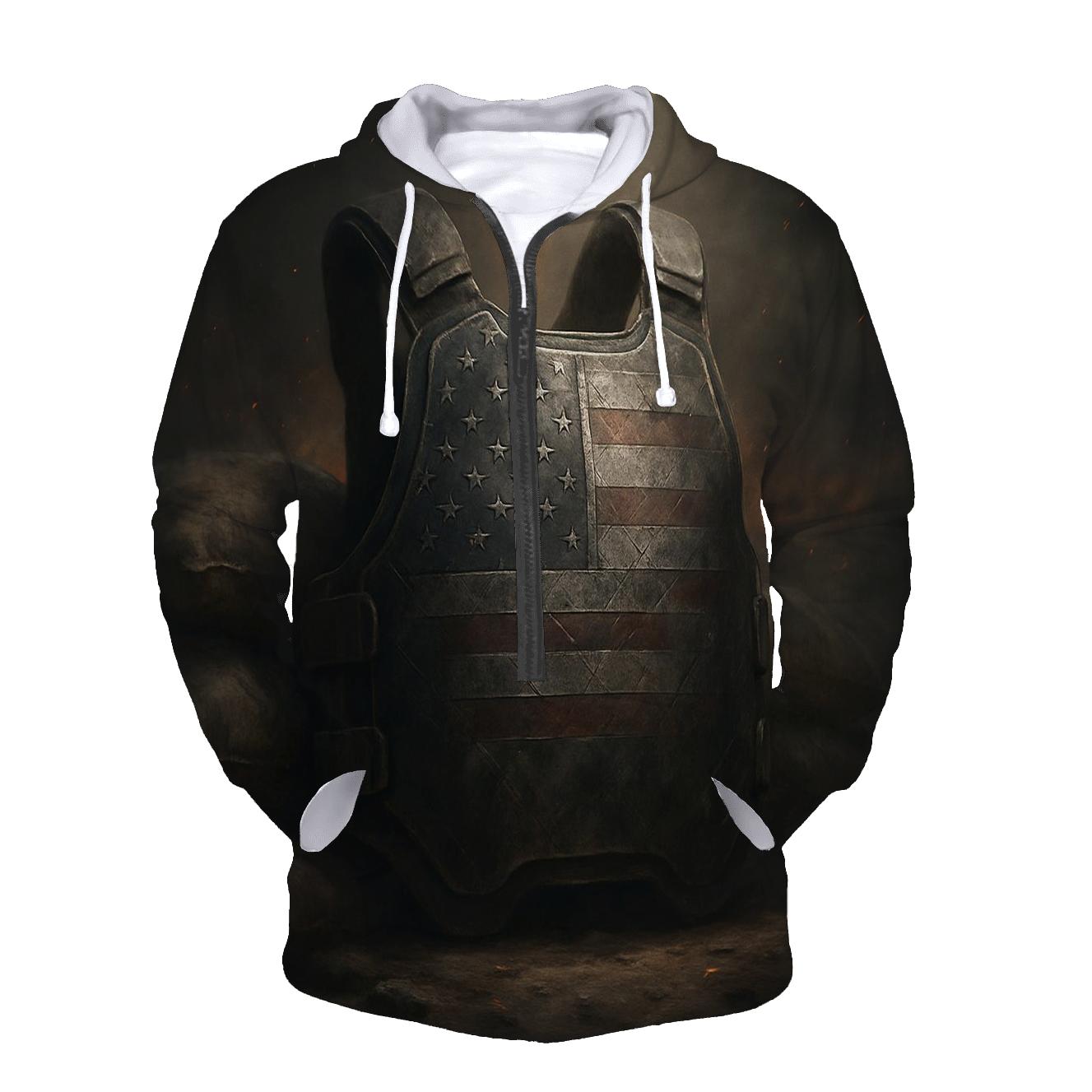 Armor Of Memory printed hoodies