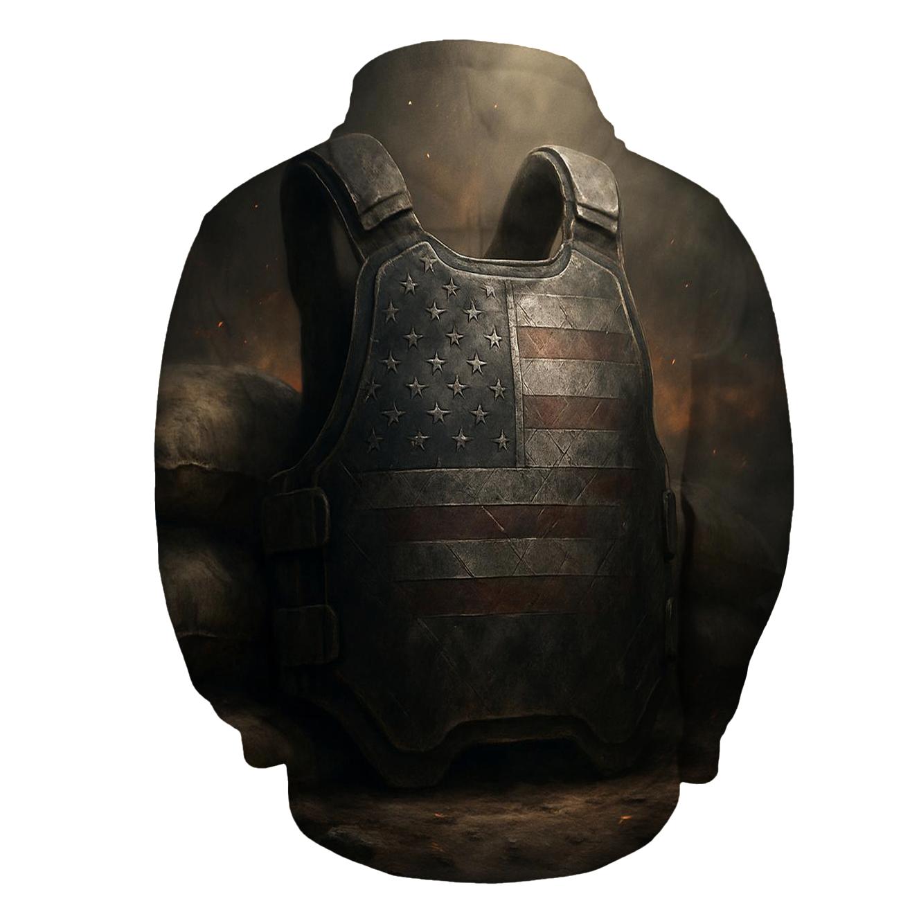 Armor Of Memory printed hoodies