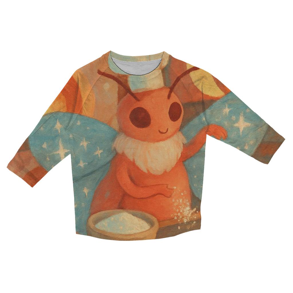 Starlit Baker Moth personalized 3/4 sleeve tees