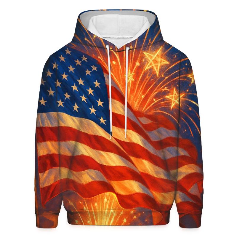 Firework Halo Standard designer hoodies