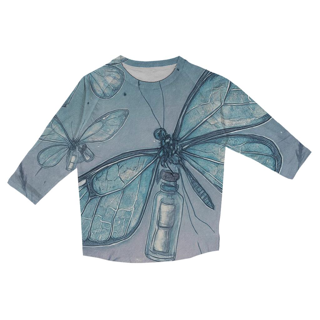 Glasswing Courier Fleet trendy 3/4 sleeve tops