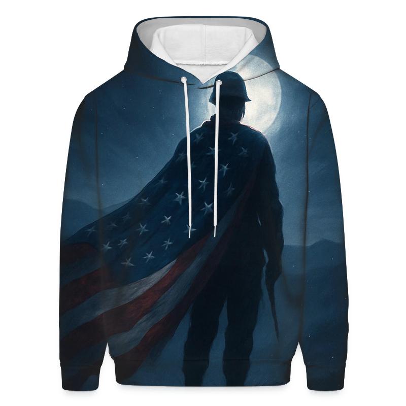Midnight Sentinel Flag hoodie designs