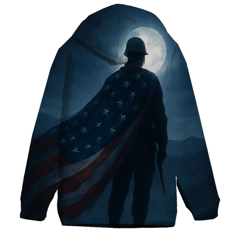 Midnight Sentinel Flag hoodie designs