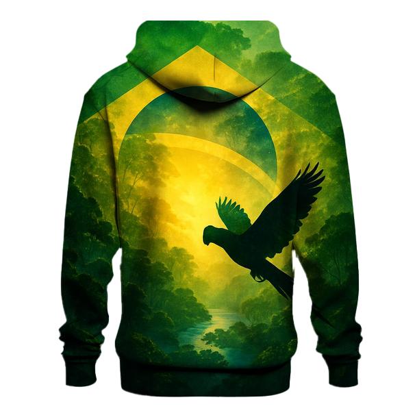 Amazonian Canopy Flag zip-up hoodies