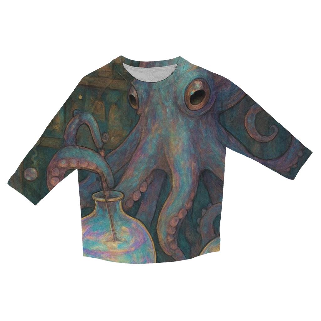 Opal Kraken Apothecary cotton quarter sleeve shirts