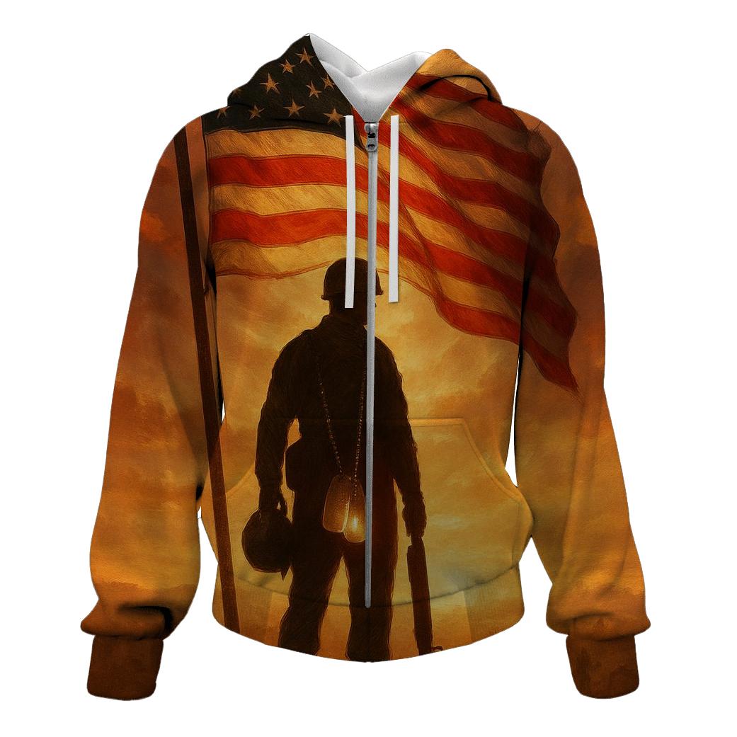 Dawn Sentinel Flag hoodie styles