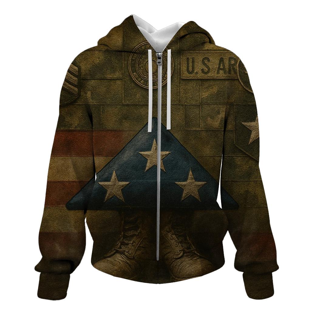 Fallen Heroes Patchwork hoodies fashion