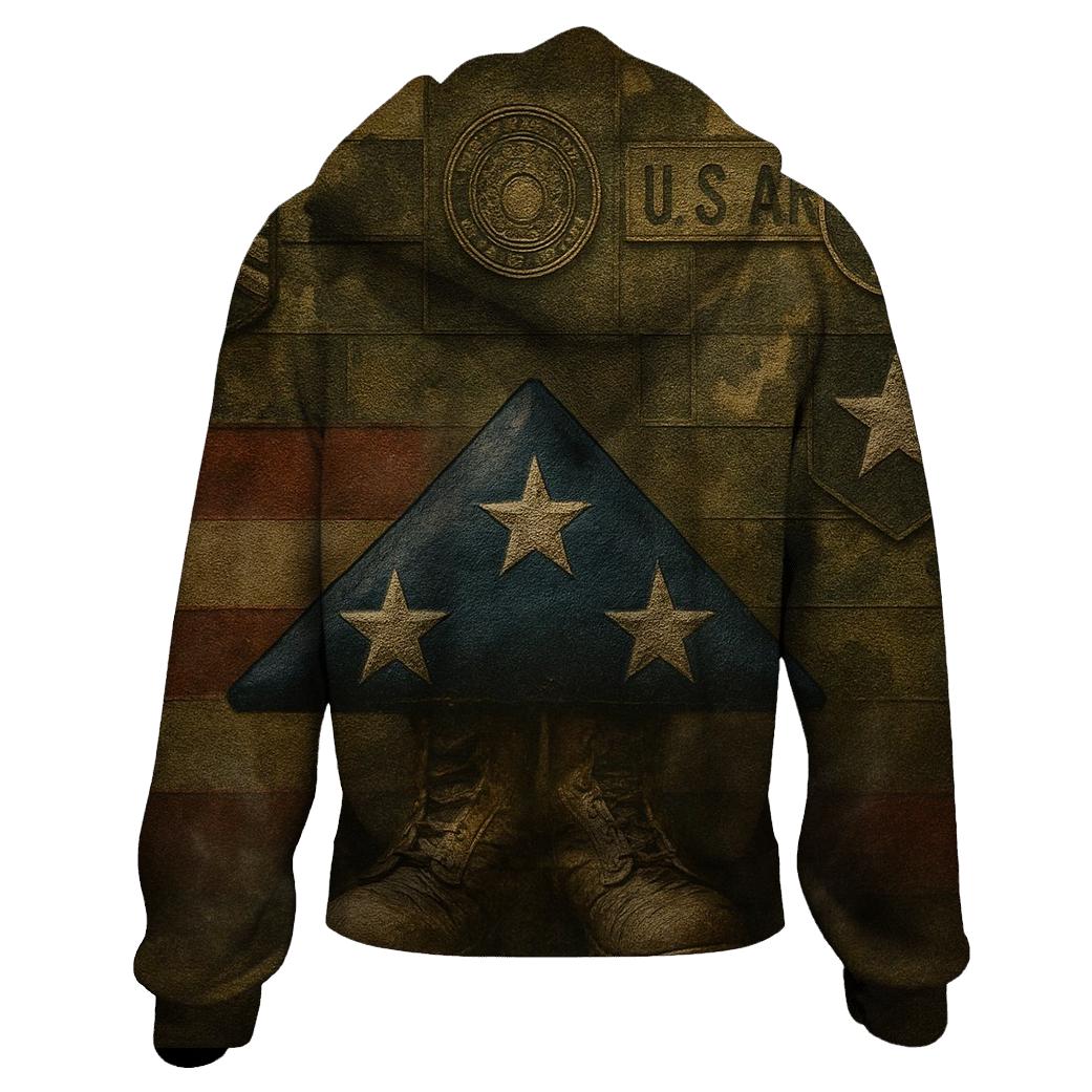 Fallen Heroes Patchwork hoodies fashion