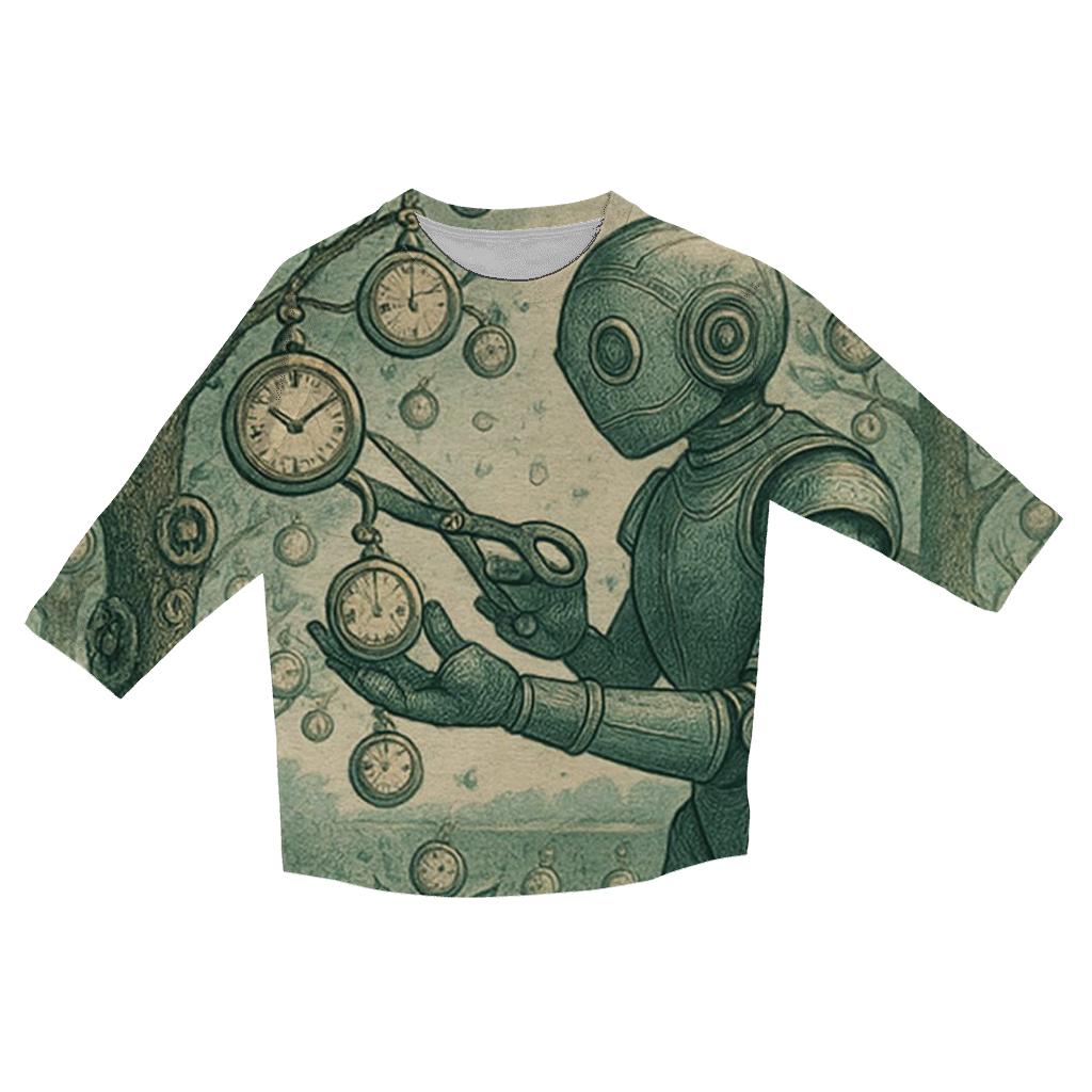 Clockwork Orchard Keeper fashion 3/4 sleeve shirts