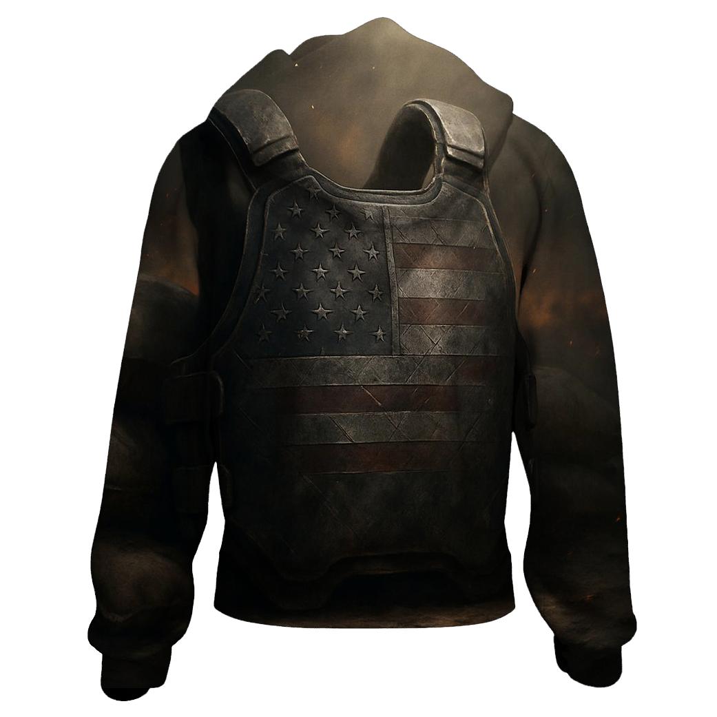 Armor Of Memory zip-up hoodies