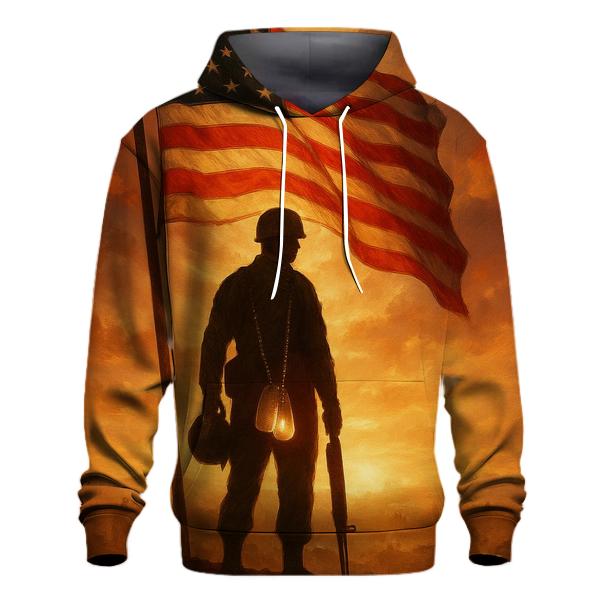 Dawn Sentinel Flag pullover hoodies
