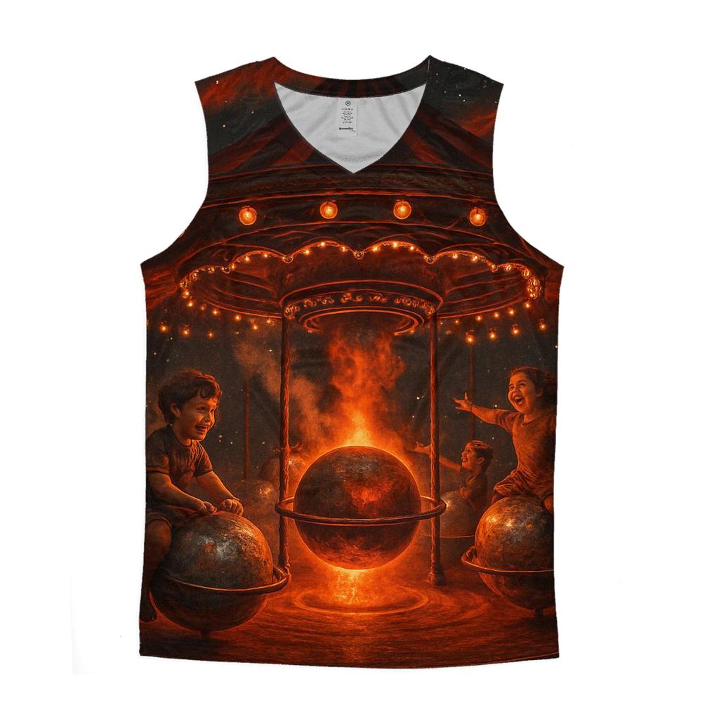 Mercury Carousel Riders trendy fitted tank tops