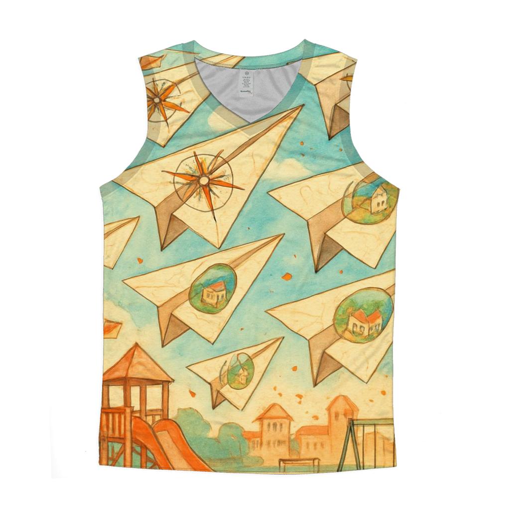 Paper Plane Armada custom tank tops