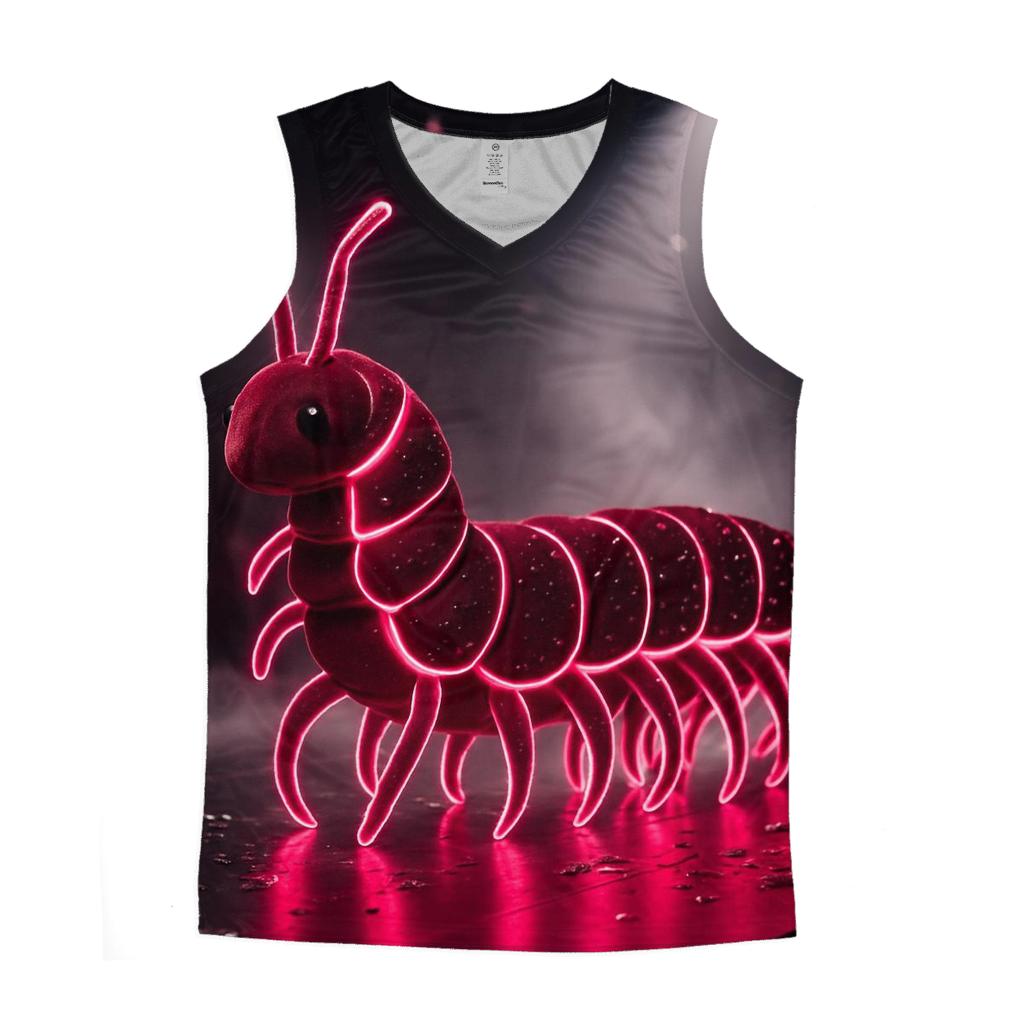Velvet Neon Centipede designer workout tanks