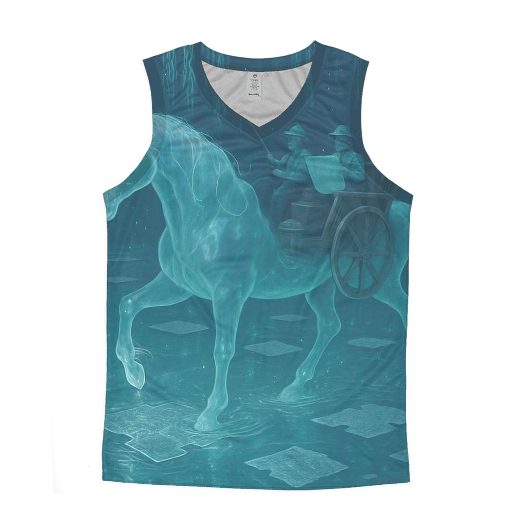 Mapmaker Jelly Horse sports performance tank tops