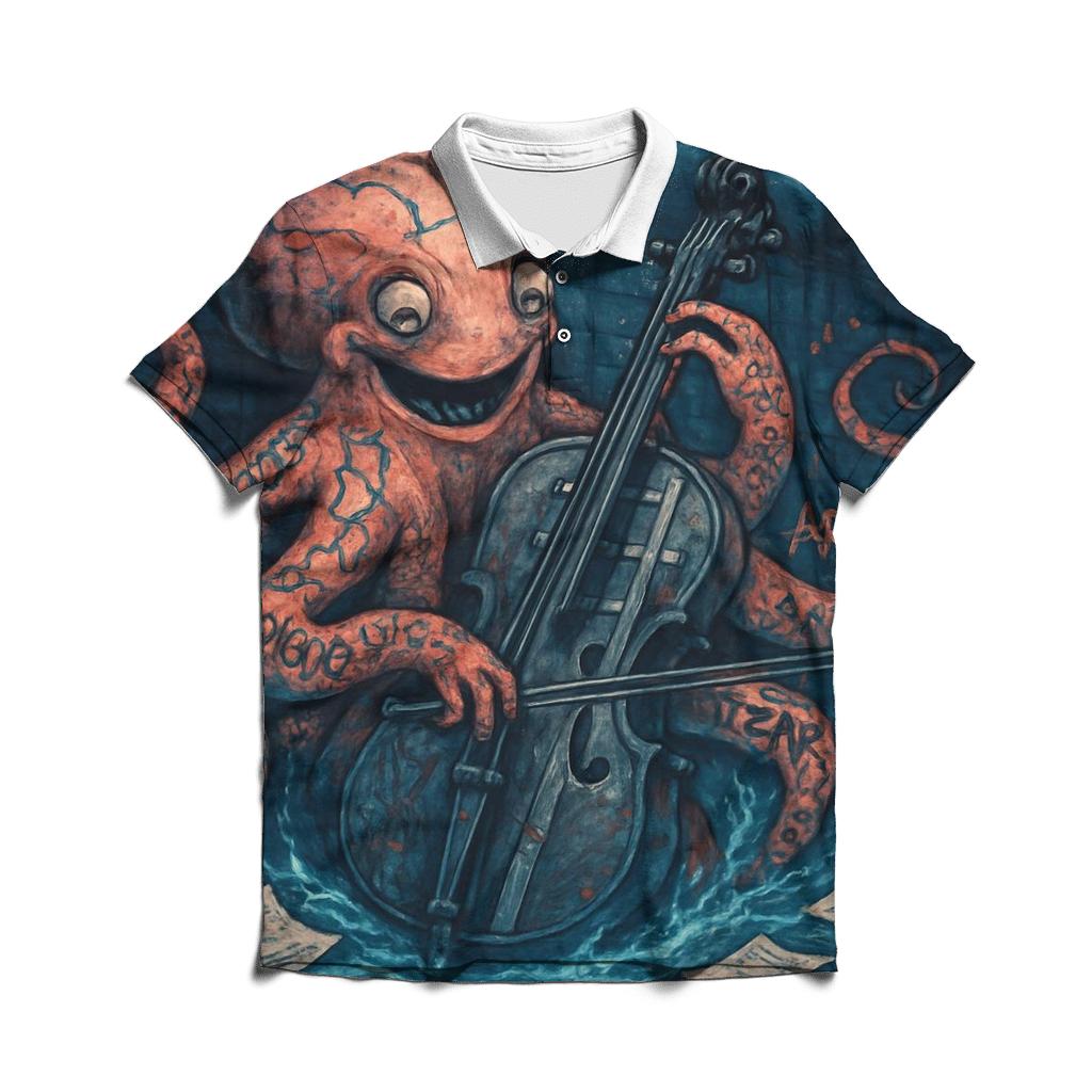 Subway Kraken Rhapsody premium cotton polo shirts