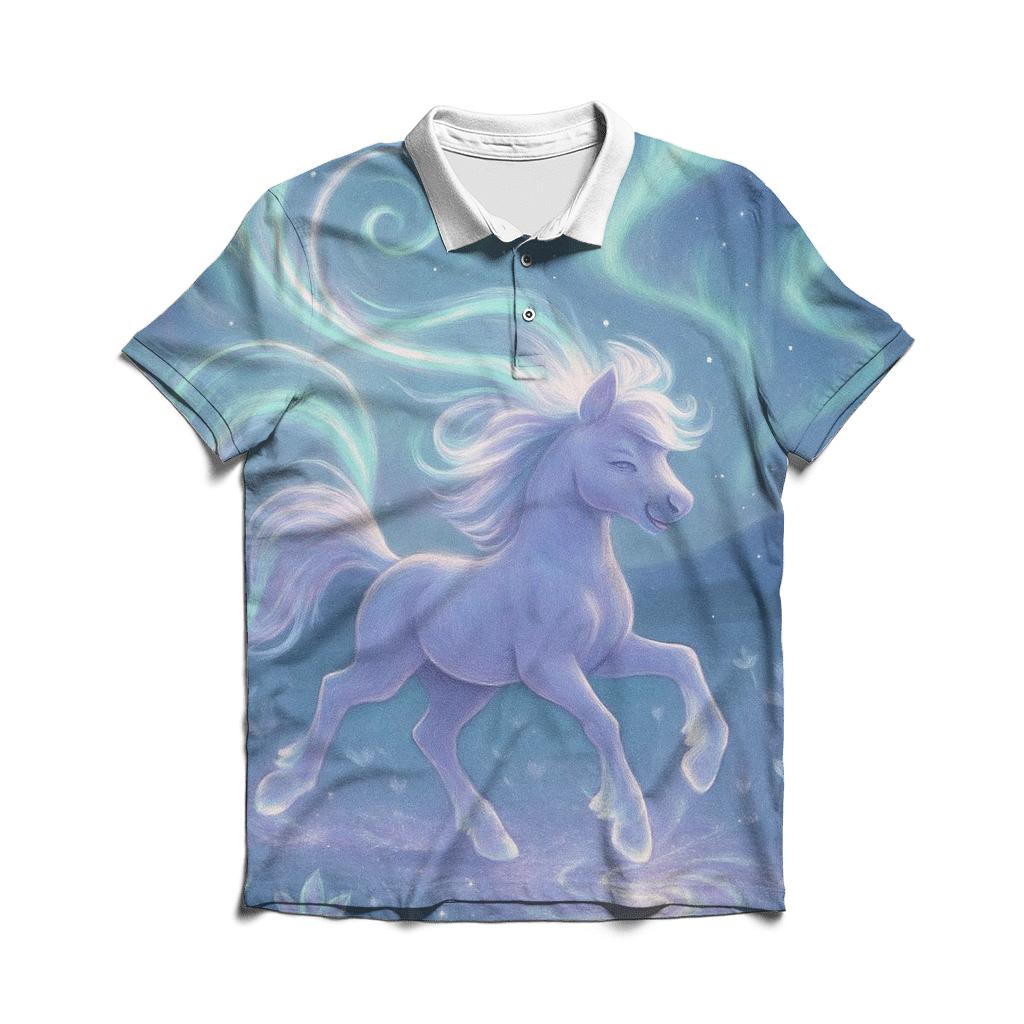 Aurora Cartwheel Pony classic pique polos