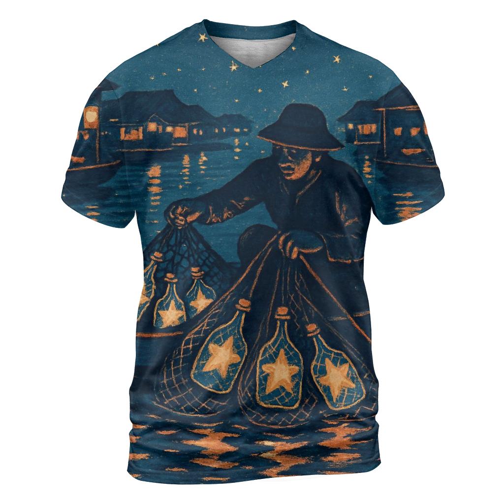 Starfisher Market Boat designer pattern shirts