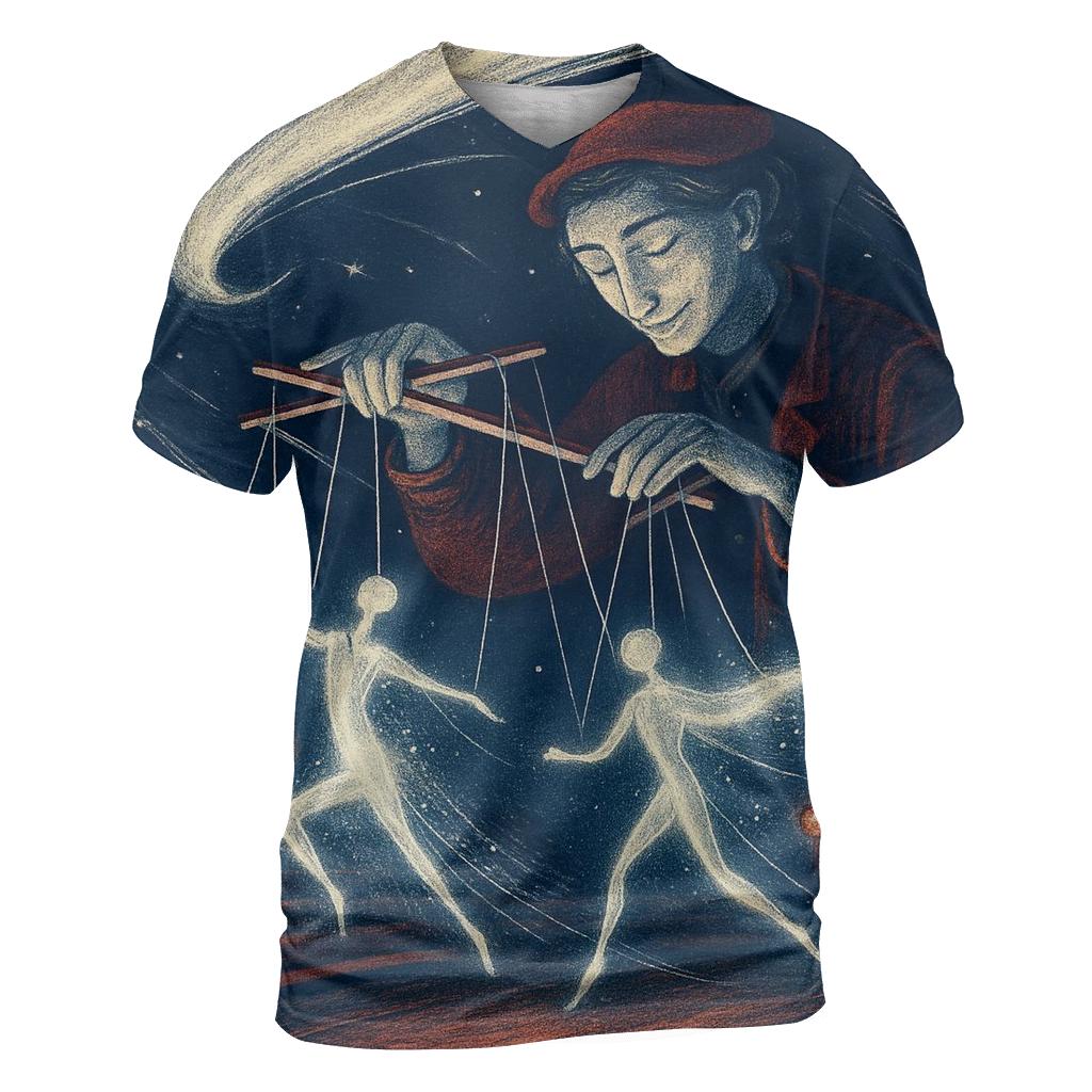 Comet Tail Puppeteer unique graphic print tees