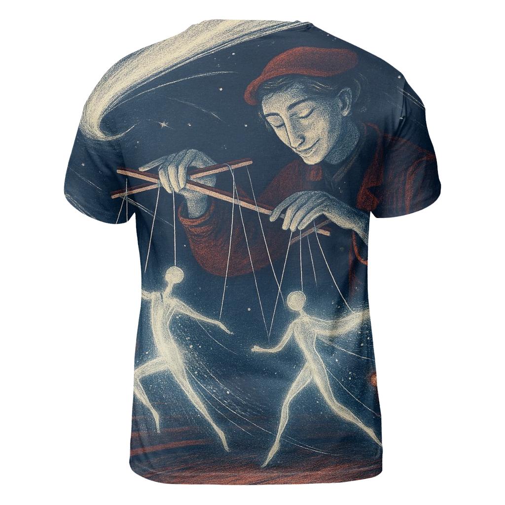 Comet Tail Puppeteer unique graphic print tees