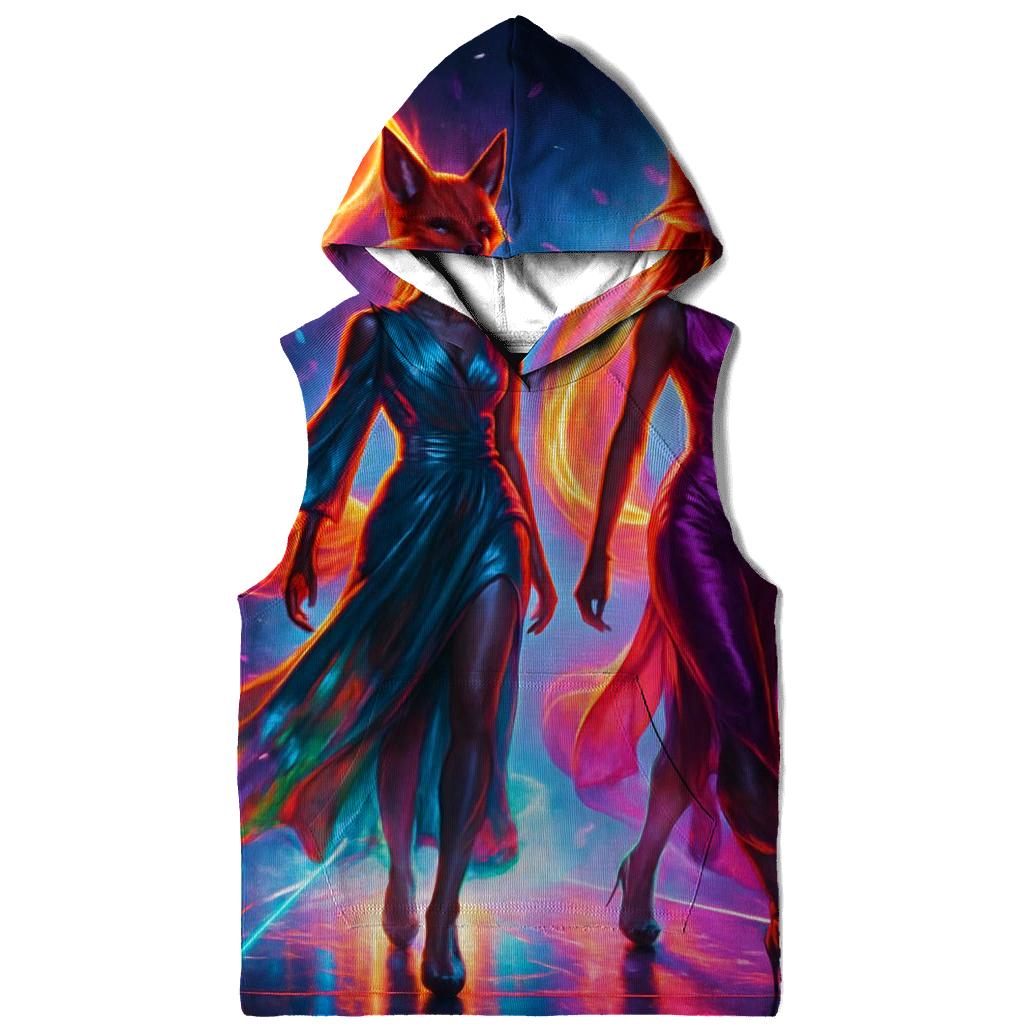 Neon Foxfire Runway lightweight hoodies