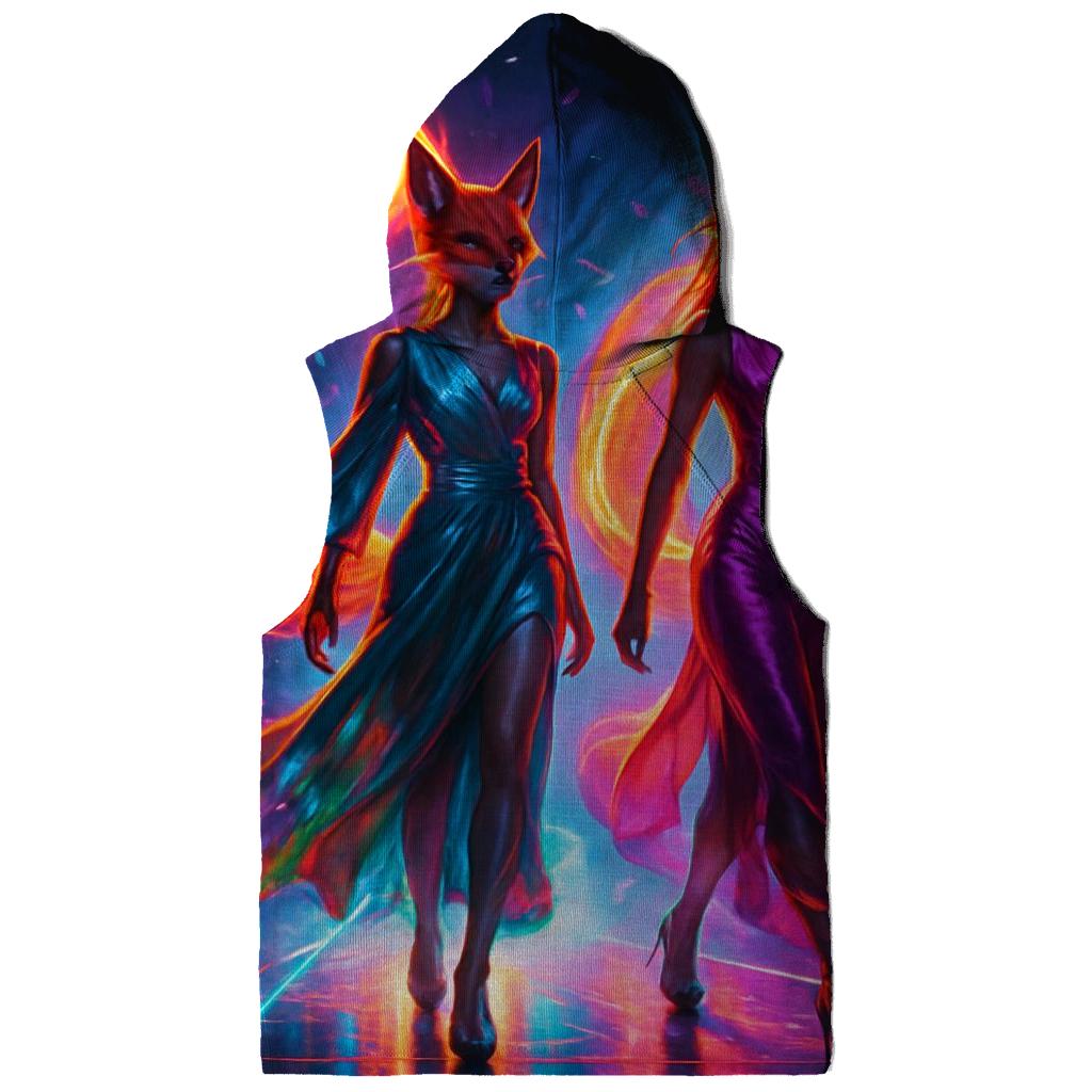 Neon Foxfire Runway lightweight hoodies