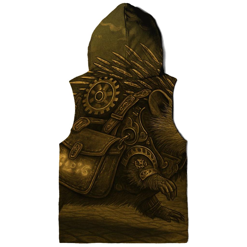 Sprocket Hedgehog Courier printed hoodies