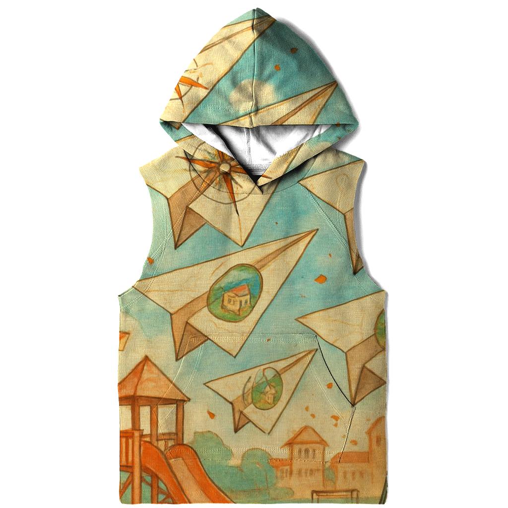 Paper Plane Armada graphic hoodies