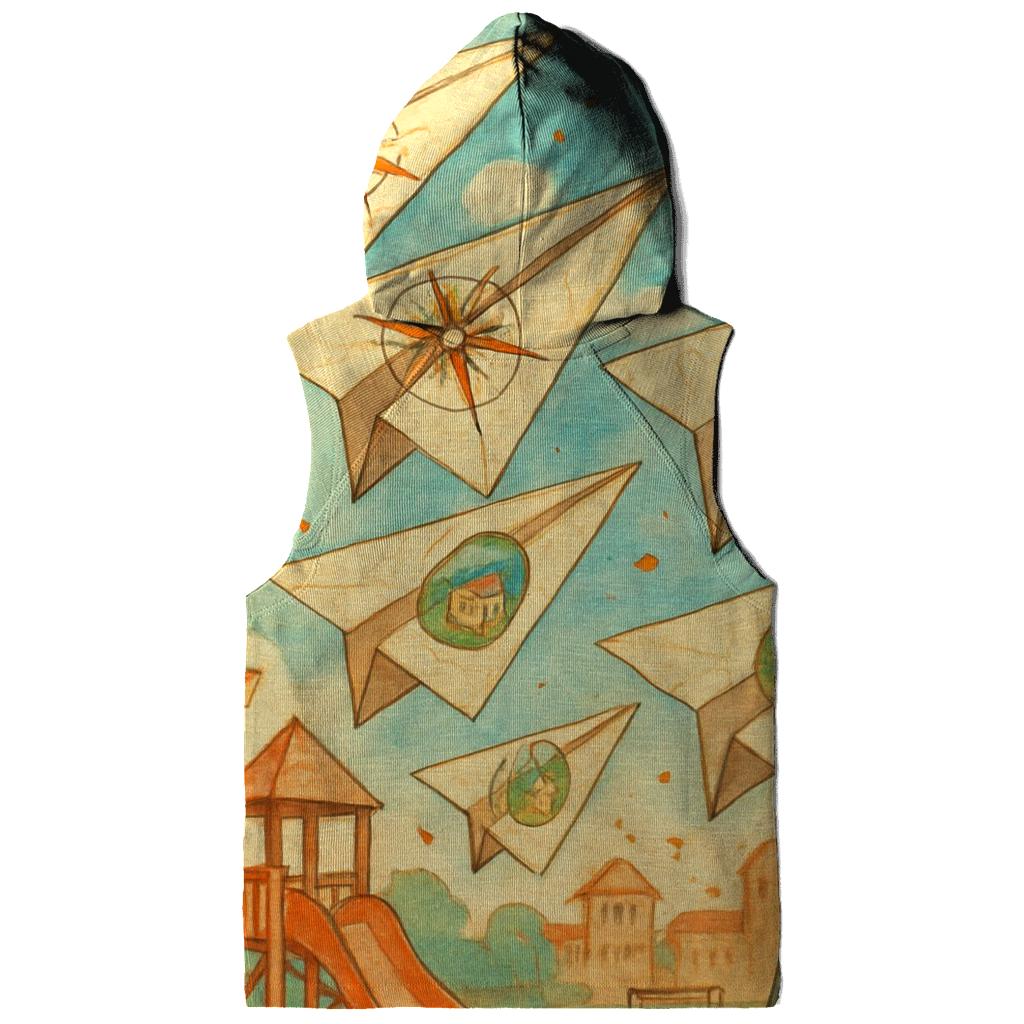 Paper Plane Armada graphic hoodies