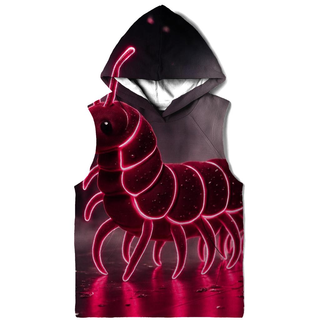 Velvet Neon Centipede custom hoodies