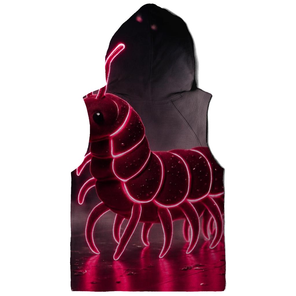Velvet Neon Centipede custom hoodies