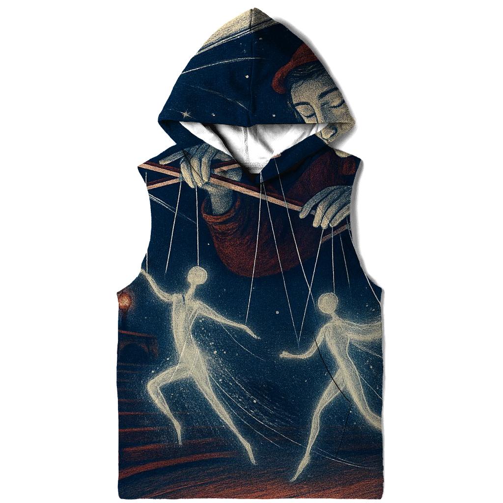 Comet Tail Puppeteer printed hoodies