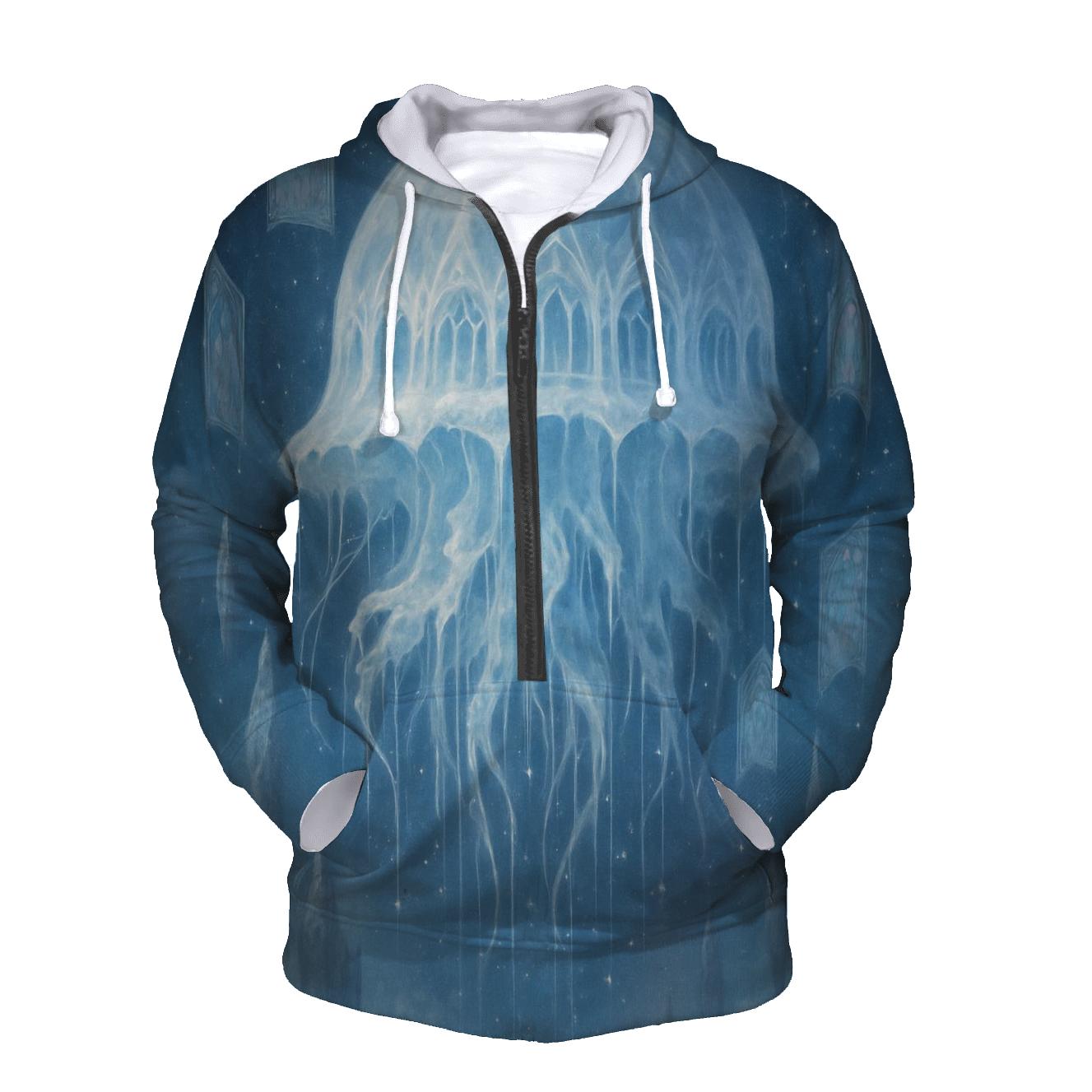 Celestial Jellyfish Cathedral pullover hoodies