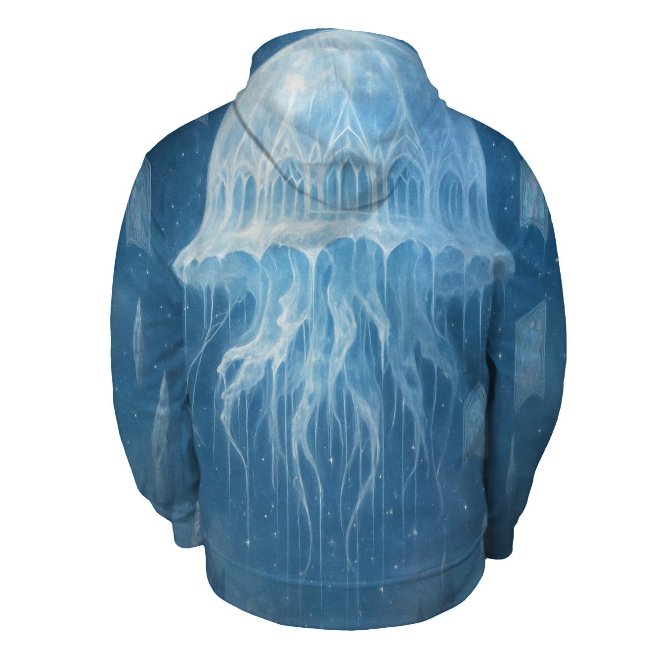Celestial Jellyfish Cathedral pullover hoodies