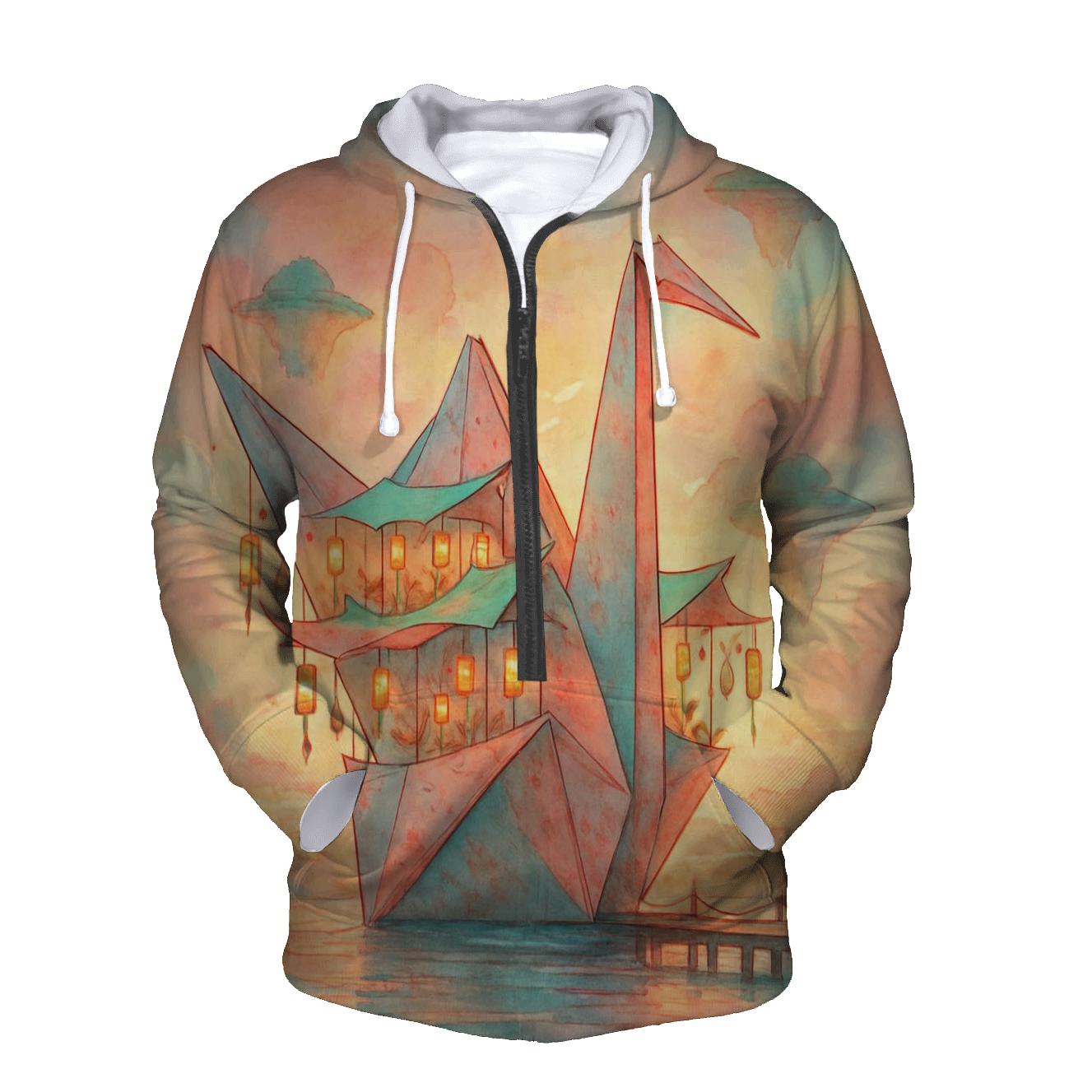 Paper Crane Sky Harbor heavyweight hoodies