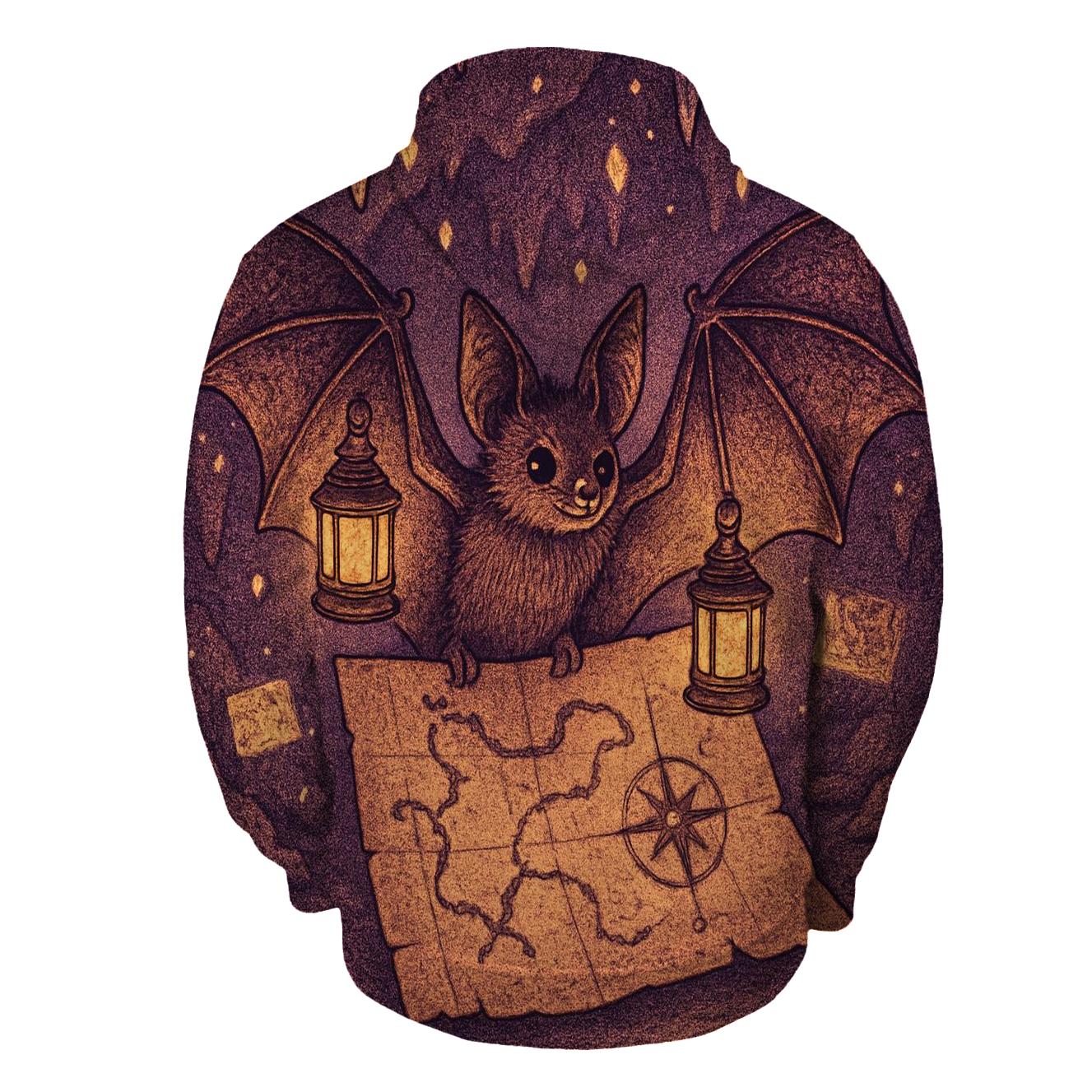 Lantern-Bat Cartographer lightweight hoodies