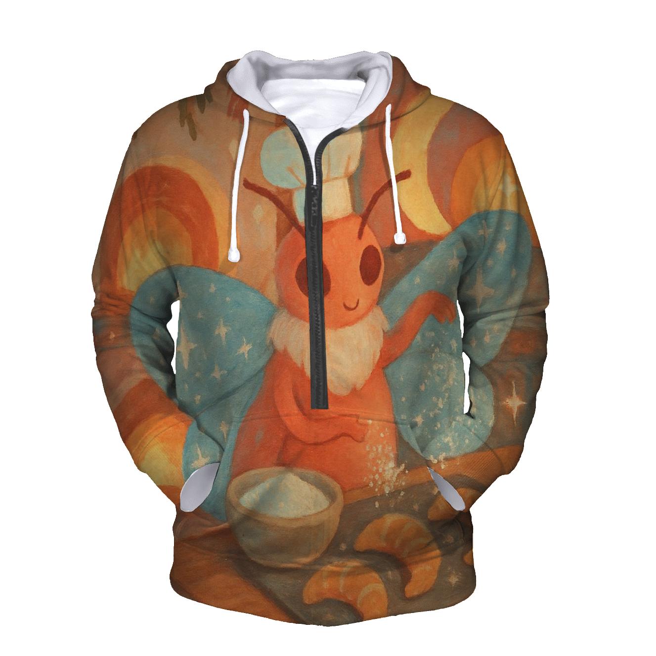Starlit Baker Moth premium hoodies