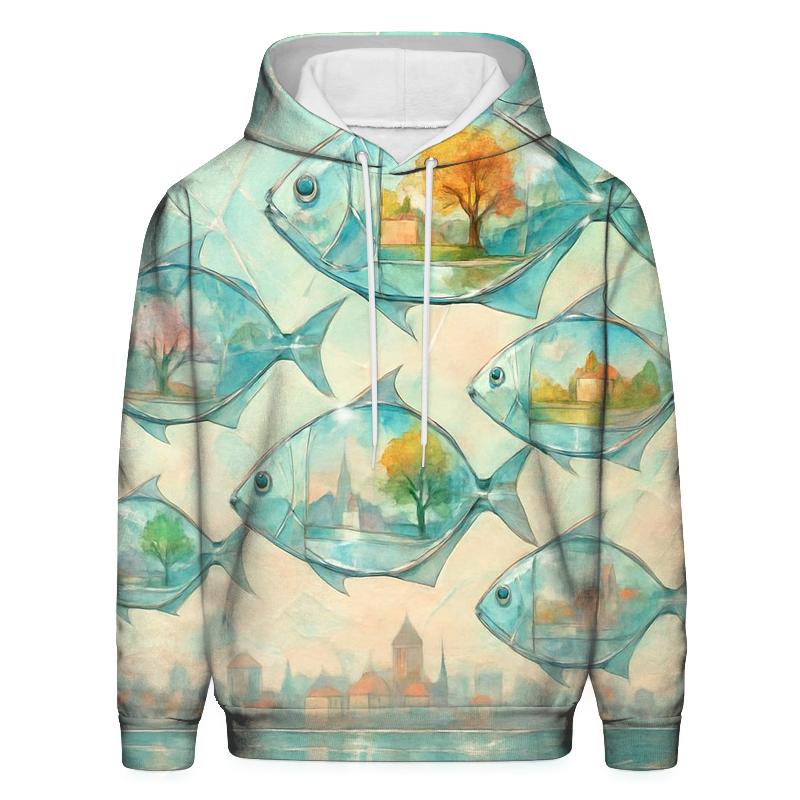 Mirrorfish Parade pullover hoodies
