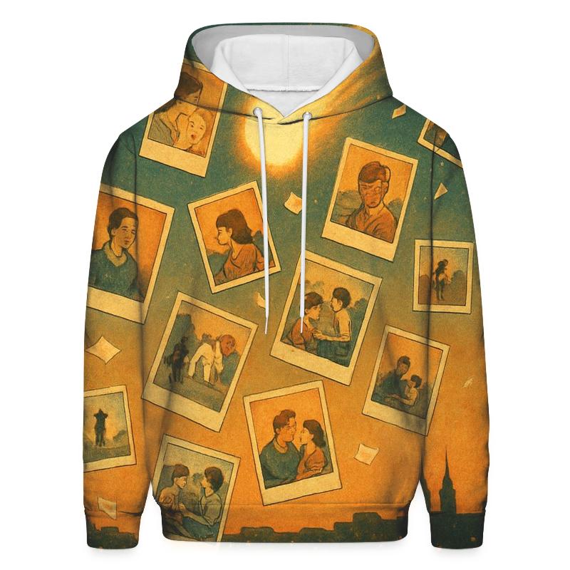 Polaroid Comet Tail zip-up hoodies