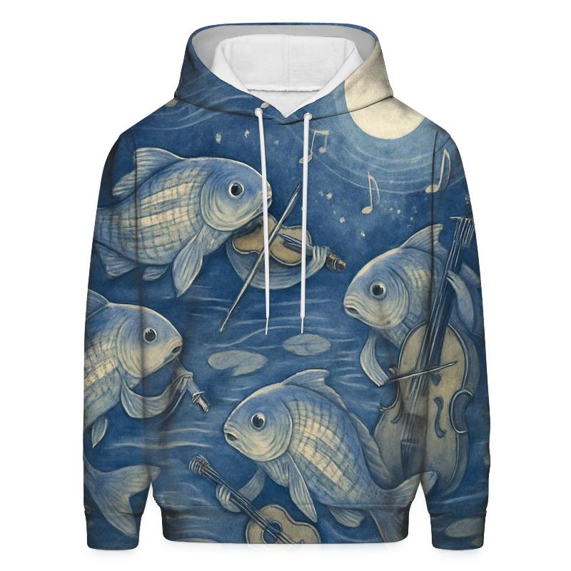 Moonlight Koi Orchestra hoodie styles