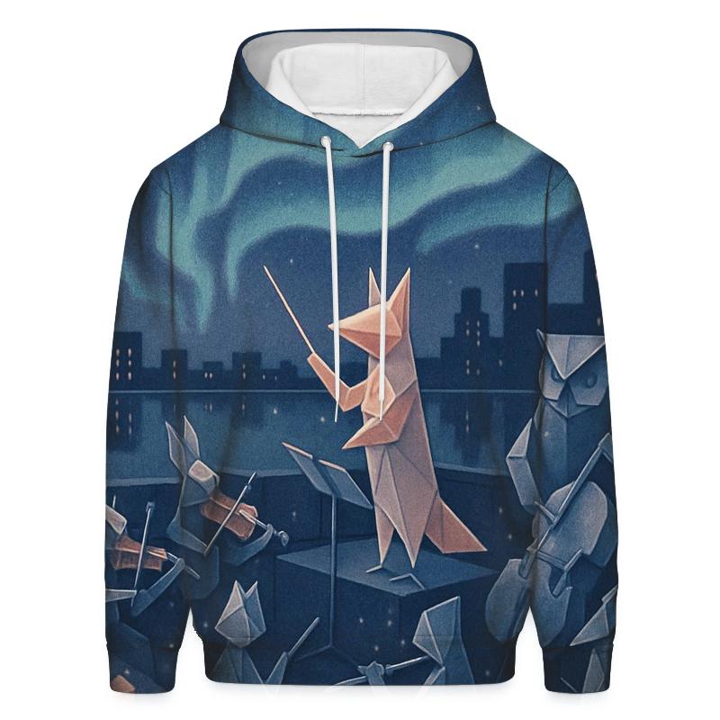 Midnight Origami Orchestra custom hoodies