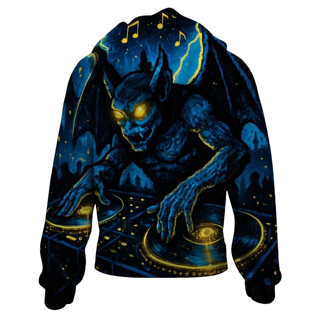 Gargoyle Vinyl DJ hoodie trends