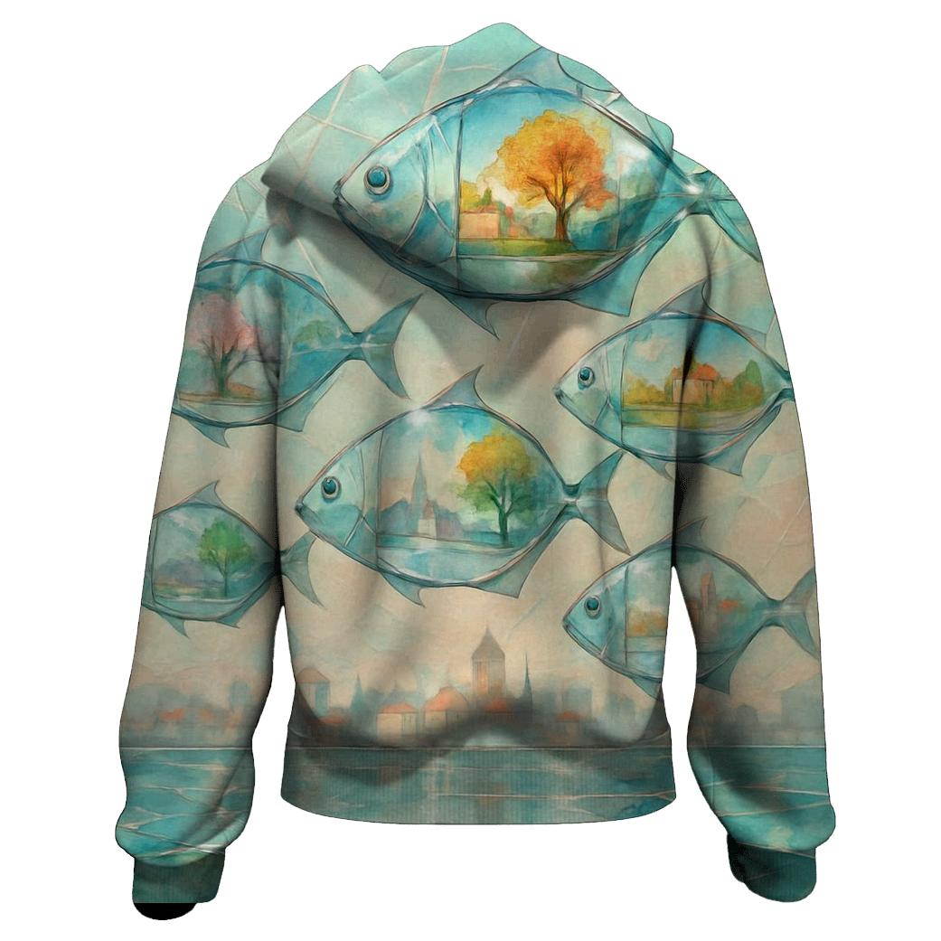 Mirrorfish Parade hoodie designs