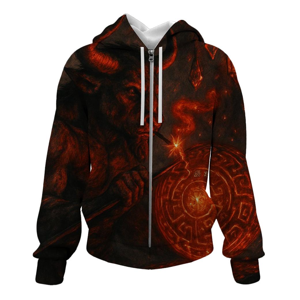 Glassblower Minotaur hoodie trends