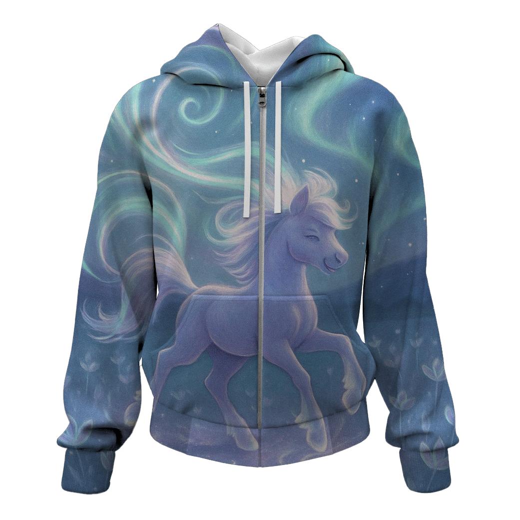 Aurora Cartwheel Pony premium hoodies