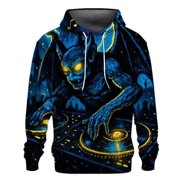 Gargoyle Vinyl DJ designer hoodies